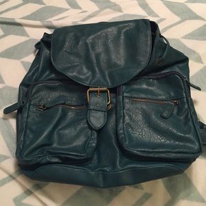 Teal Back Pack-Small